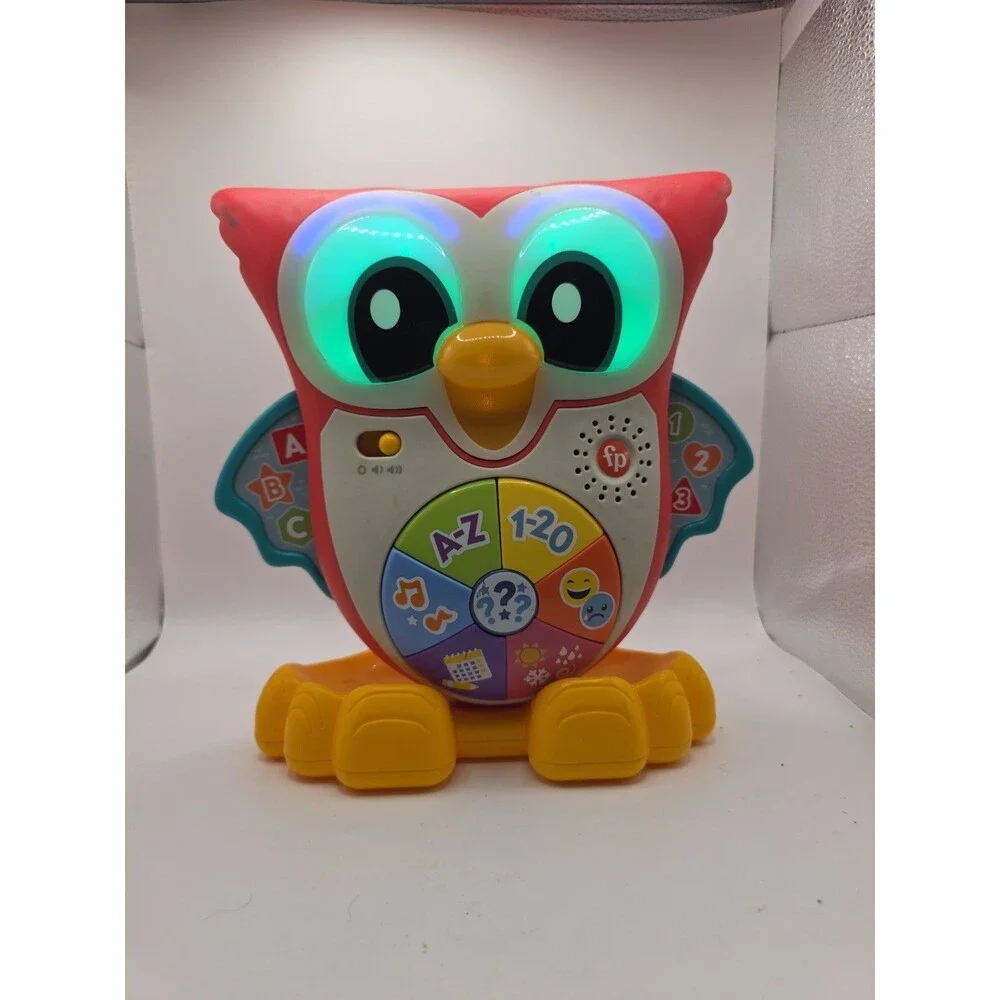 🦉Fisher-Price Linkimals Light-Up & Learn Owl Interactive Learning Toy (Tested)